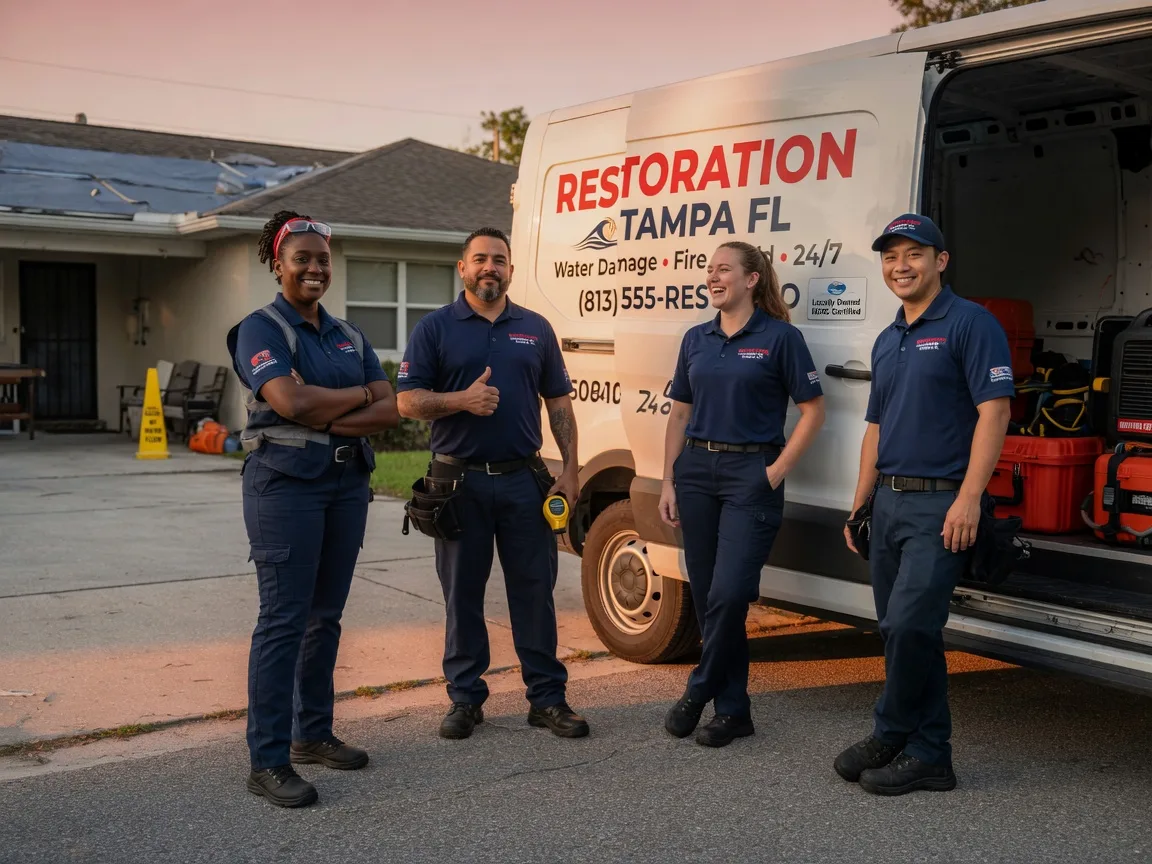 Water Damage Restoration company in Jacksontown, OH